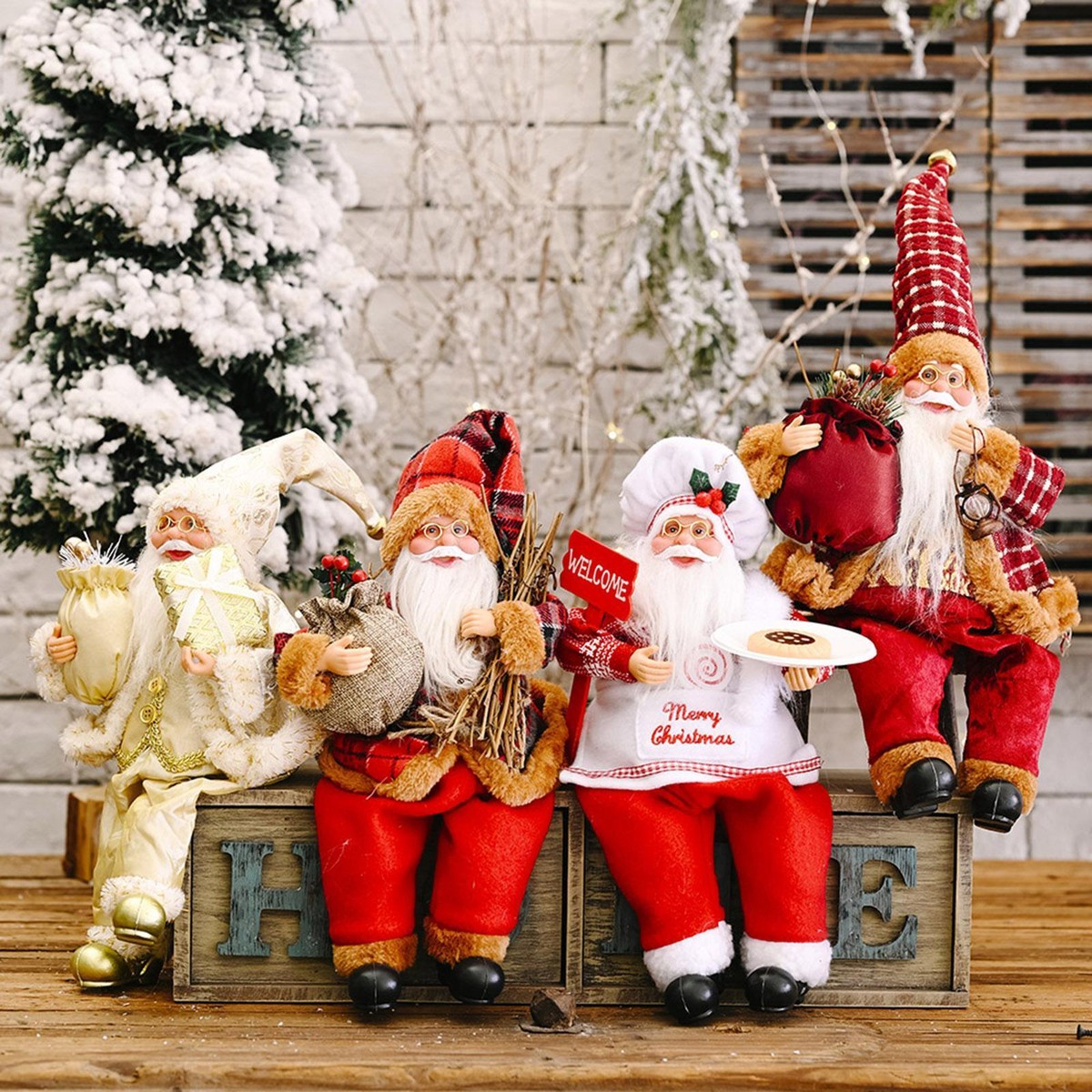 Santa christmas ornament Clearance