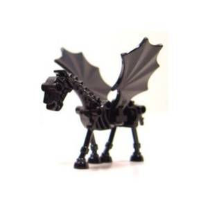 Thestral Horse Custom Mini Figure Fantastic Beasts Harry Potter Hogwarts