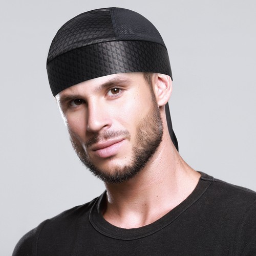 Sweat Wicking Do Rags Skull Cap Cooling Hip Hop Hat Beanie Motorcycle Head Wrap - Picture 17 of 19