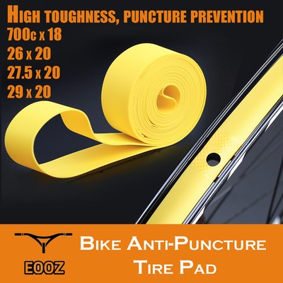 5Pcs High Pressure Bicycle Tire Liner 20/" 24/" 26/" 700C Inner Tube Pad Rim Tape