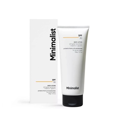 Minimalist SPF 30 Body Lotion UVA & UVB Protection 150gm