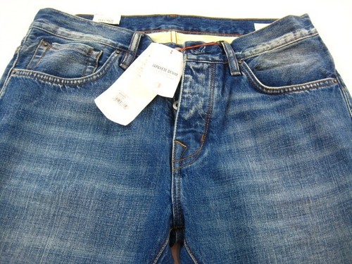 Ben Sherman Jeans Mens W34 L32 Plectrum Japanese Selvedge Washed Denim Rare