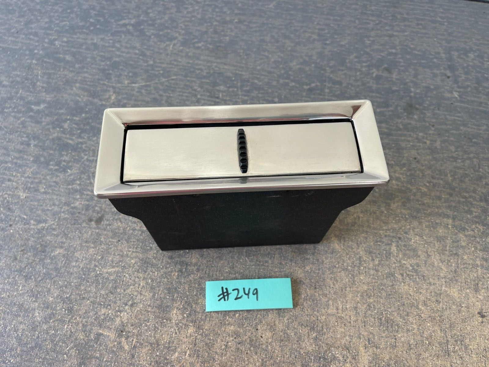 Rolls Royce Silver Shadow II Silver Spur  OEM Center Console Chrome Ash Tray