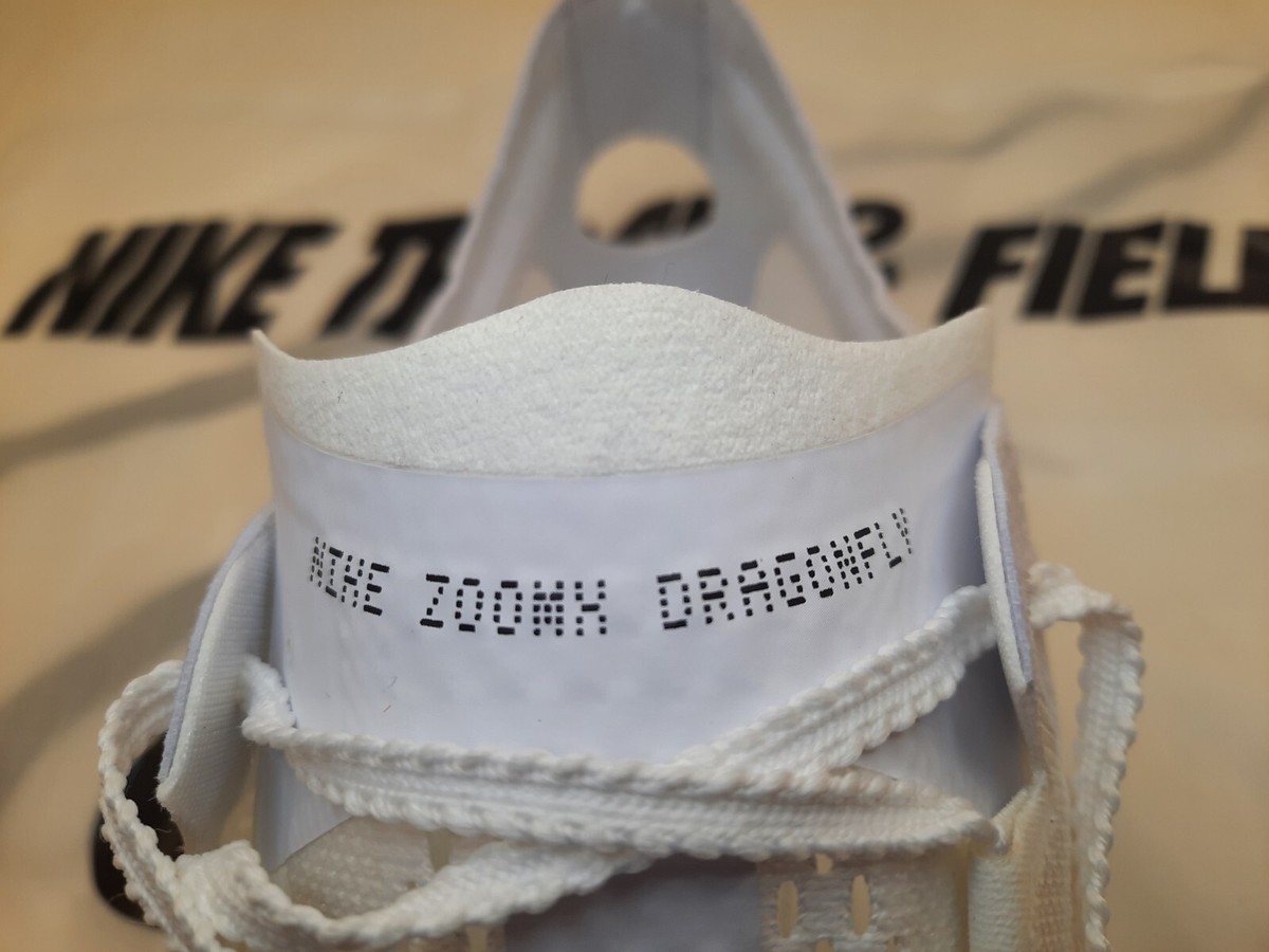 ホワイト スパイクシューズ ZOOM NEW Nike Men's Sz 14 ZoomX Dragonfly Spikes White Flash Crimson