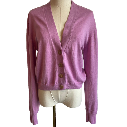 CRUSH. (Colorush) Strickjacke Pullover Damen S rosa Muschelknopf weich mühelos - Bild 10 von 10