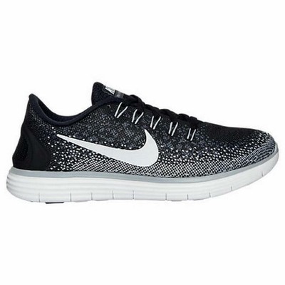 Womens Nike Free Rn Distance Black Running Trainers 827116 010 Ebay