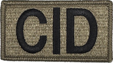 US ARMY CID Criminal Investigation Department Ocp Multicam Scorpion Klett patch
