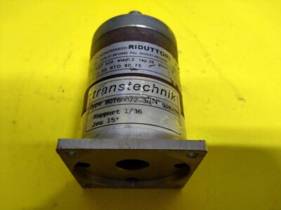 Tecnoingranaggi Riduttori BGT 600 Stadi.2 Rap.36 Gioco.15 BGT600/2-36 #F3