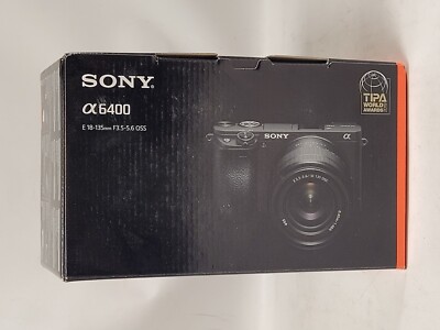 Sony Alpha a6400 Kit with 18-135mm F3.5-5.6 OSS Lens Black