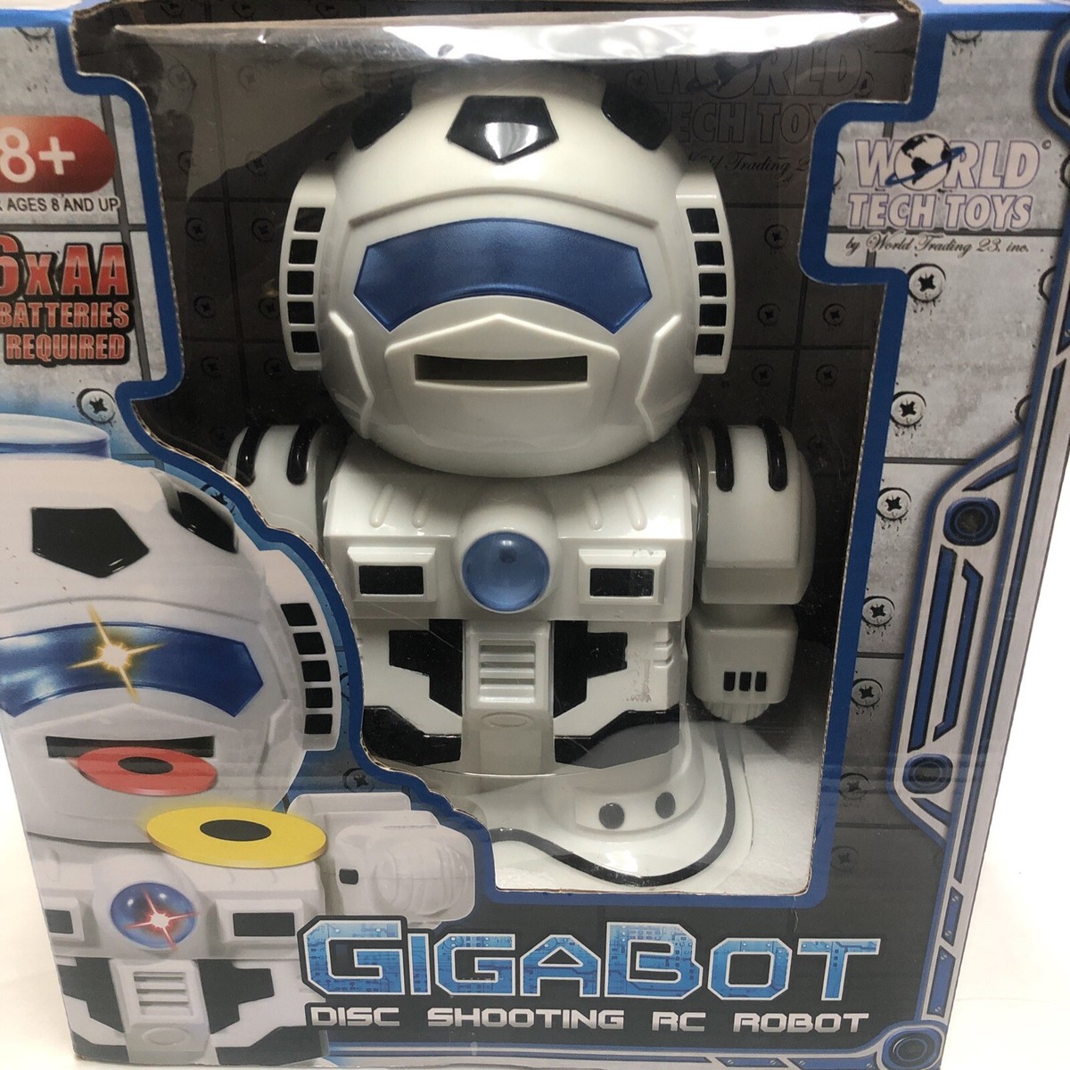 Gigabot Disc Shooting Rc Robot | eBay
