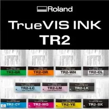 New OEM Original Roland TrueVIS2 TR2 Ink CYMK LC LM LK OR & CL 500cc