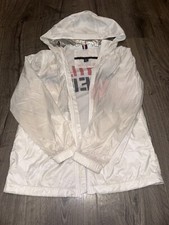 Tommy Hilfiger Tommy Jeans Boys White Jacket Size Small 8/10 Unisex