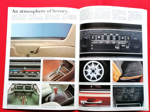 Audi 100 1979 berlina y avant folleto de ventas - CD GL L 5E 5S colores - excelente - Imagen 15 de 18