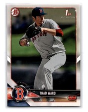 2018 Bowman Draft - #BD-90 Thad Ward (RC)