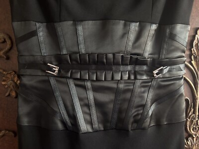 Karen Millen, Black Corset dress size 6, NWT | eBay
