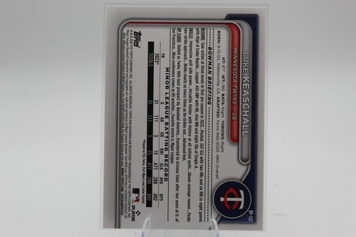 2024 Bowman - Prospects Luke Keaschall #BP-122 (RC) - Picture 2 of 2