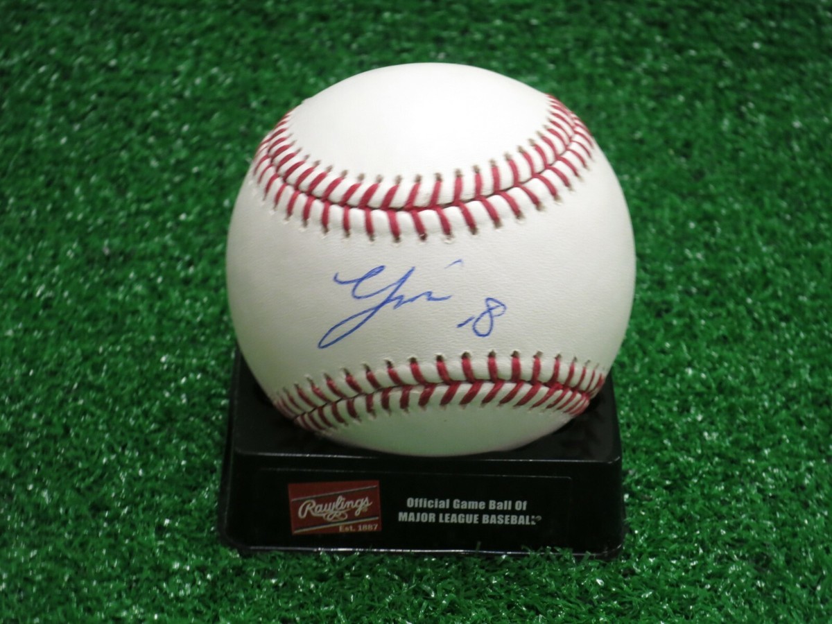 Yusei Kikuchi Seattle Mariners Signed OMLB Baseball LOM COA