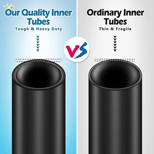 700X35C/38C/40C/43C Bike Inner Tube with Schrader Valve 48mm, 2 Pack Bike T E8O9 - Picture 5 of 6