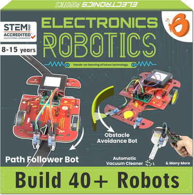 Butterflyedufields 40In1 STEM Robotics Kits for Kids 8-12 Years | DIY Robots Pro
