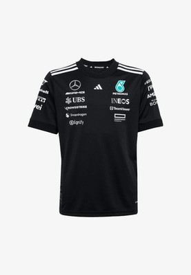 Black Mercedes AMG Petronas Reprint Formula 1 T-Shirt Motor Sport, For Unisexs
