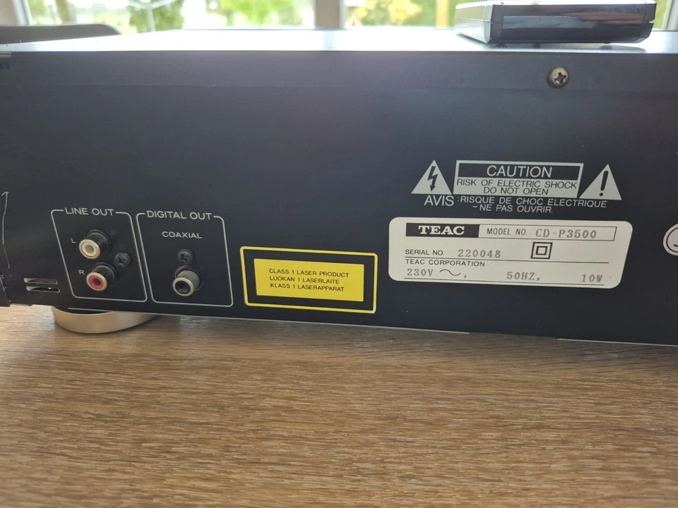 TEAC CD-P3500 Compact Disc Player CD-Spieler CD Player - Bild 2 von 4