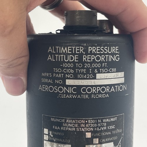 Indicador de presión altímetro aerosónico, P/N: 101420-01223 - Imagen 7 de 12