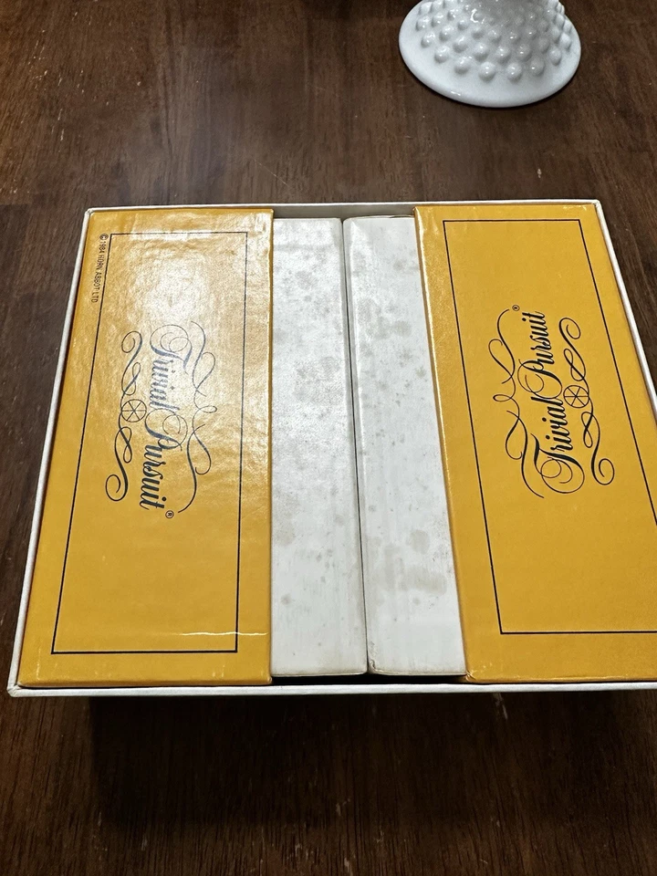 Vintage TRIVIAL PURSUIT GENUS II EDITION CARD subsidiary card set 2 - 1984 Cards - Image 3 of 4