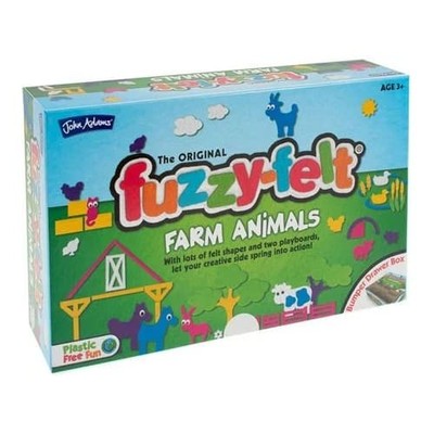 Fuzzy-Felt Bauernhoftiere - Brandneu & Versiegelt