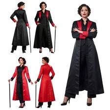Women Long Jacket Ringmaster Cosplay Christmas Circus Costume Carnival Outfits