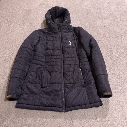 Tottenham Hotspur Jacket Mens Large Blue FC Puffer Soccer Futbol Outdoors