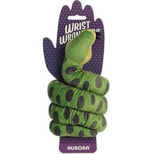Aurora Plush - Wrist Wranglers - GREEN ANACONDA 8 inch 34 inches stretched