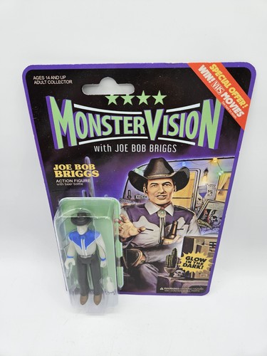 MonsterVision Joe Bob Briggs 3,75" Actionfigur leuchtet im Dunkeln kostenloser Versand  - Bild 3 von 8