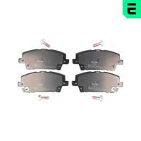 Optimal Bremsbelagsatz Scheibenbremse BP-12386 FüR FN Civic Honda FK 8 Hatchback