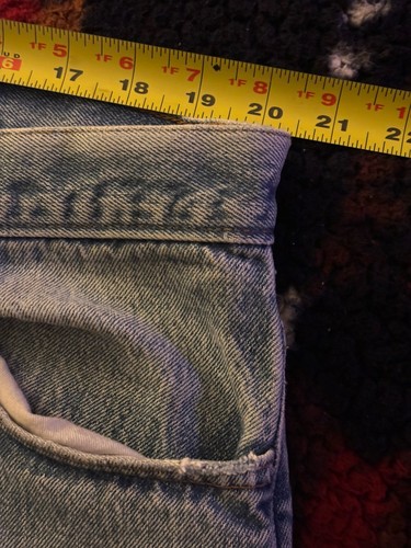 Vintage ca. 1989-91 Levi’s 501 Jeans Gr. 44 x 30 (41 x 30) RedBatwingTag USA 501-0115 - Bild 15 von 24