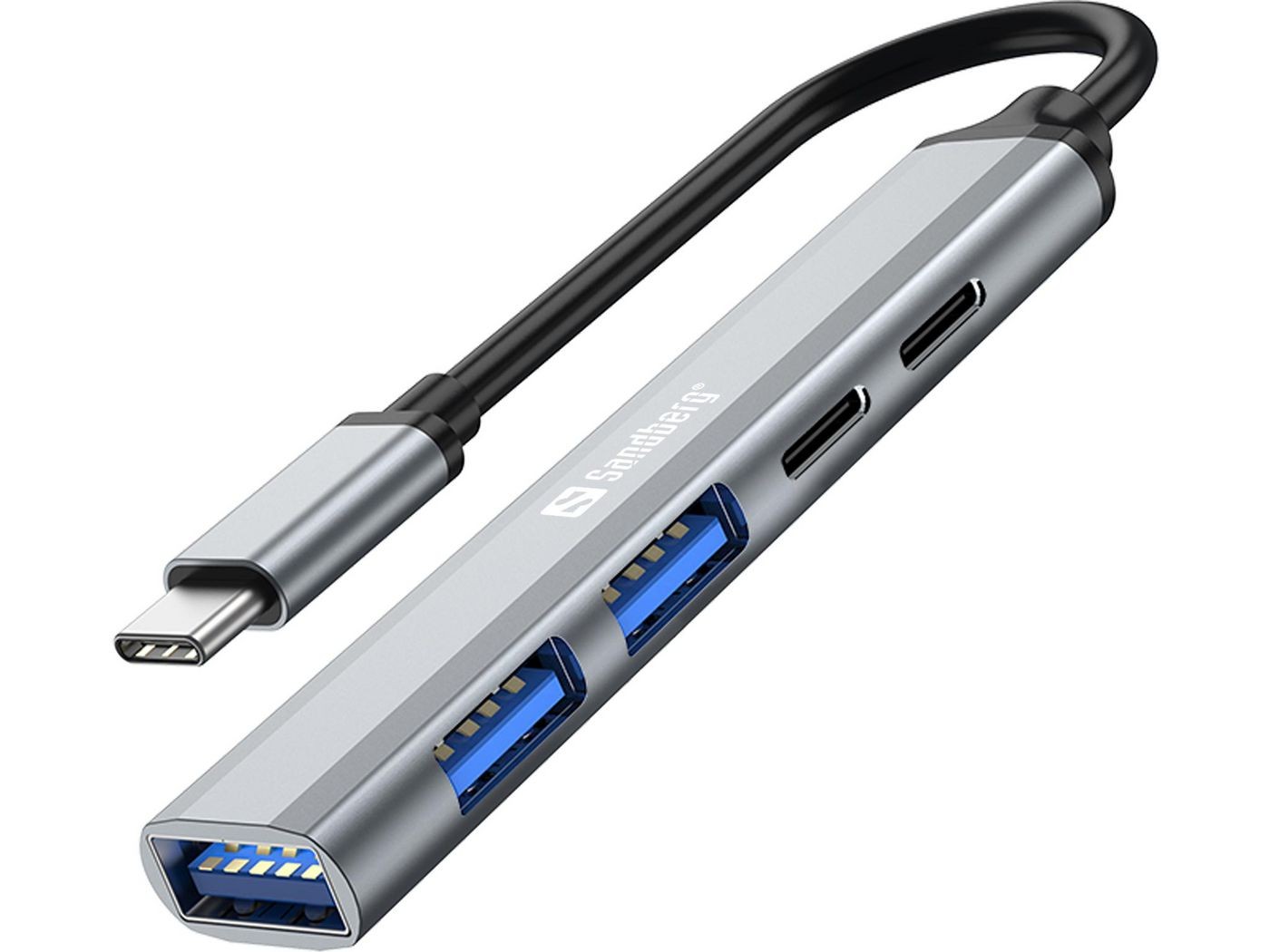 Sandberg 336-50 USB-C to 3xUSB-A+2xUSB-C SAVER