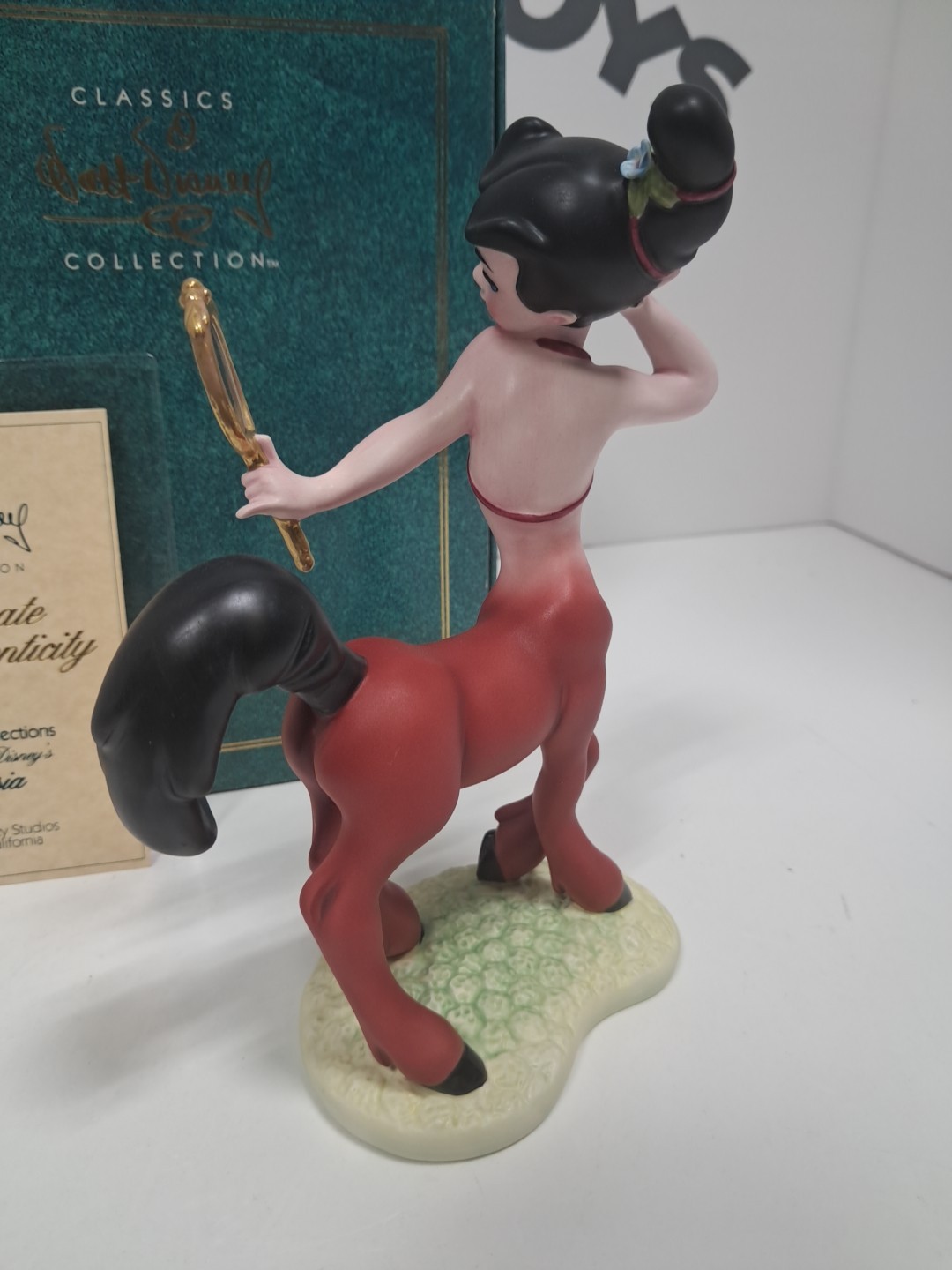 WDCC "ROMANTIC REFLECTIONS" - Fantasia - Pink Centaurette -  in Box COA Numbered