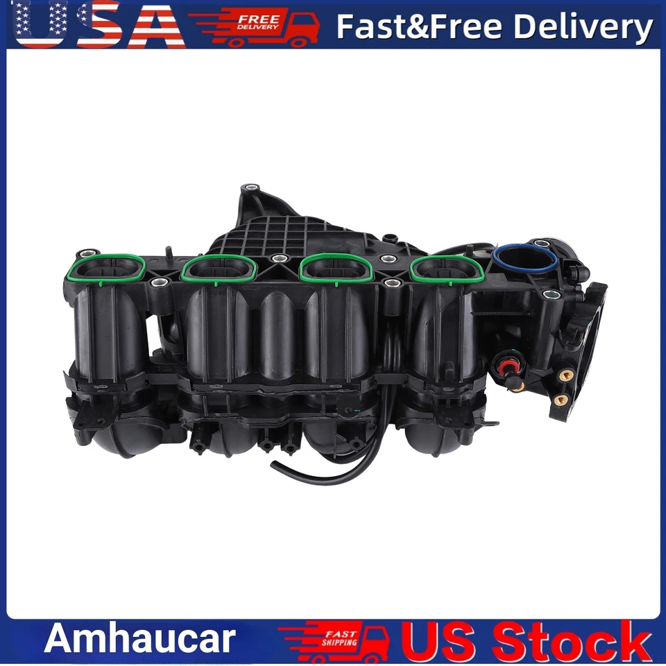 Colector de admisión 3S4Z-9424-AM para 4 cilindros Ford Fusion 2,3 L 2006 2007 2008 2009 Foto 4 de 4