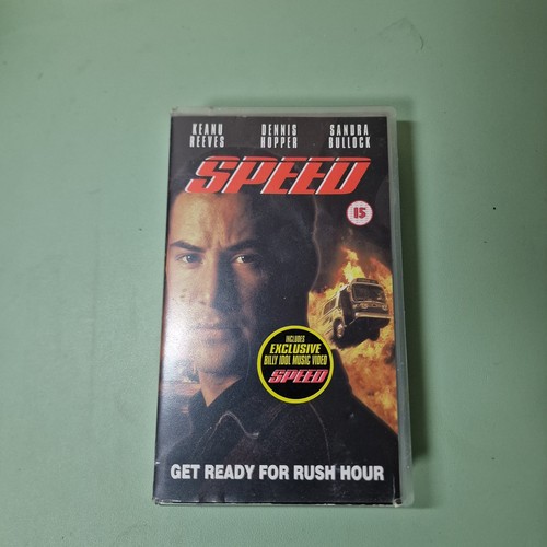 Speed (VHS 1995)🔸Inc. Billy Idol Music Video🔸Twenty Century Fox ~ 8638S - Picture 1 of 2