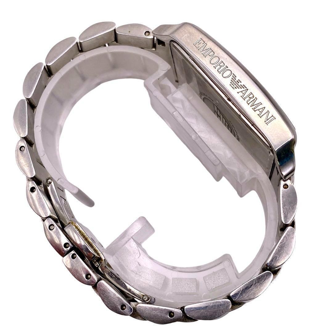 Emporio Armani Square Silver Men's Watch 1178 Authentic or