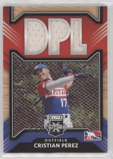 2022 Panini Elite Extra Edition DPL Material Cristian Perez #DM-CP 1i1m