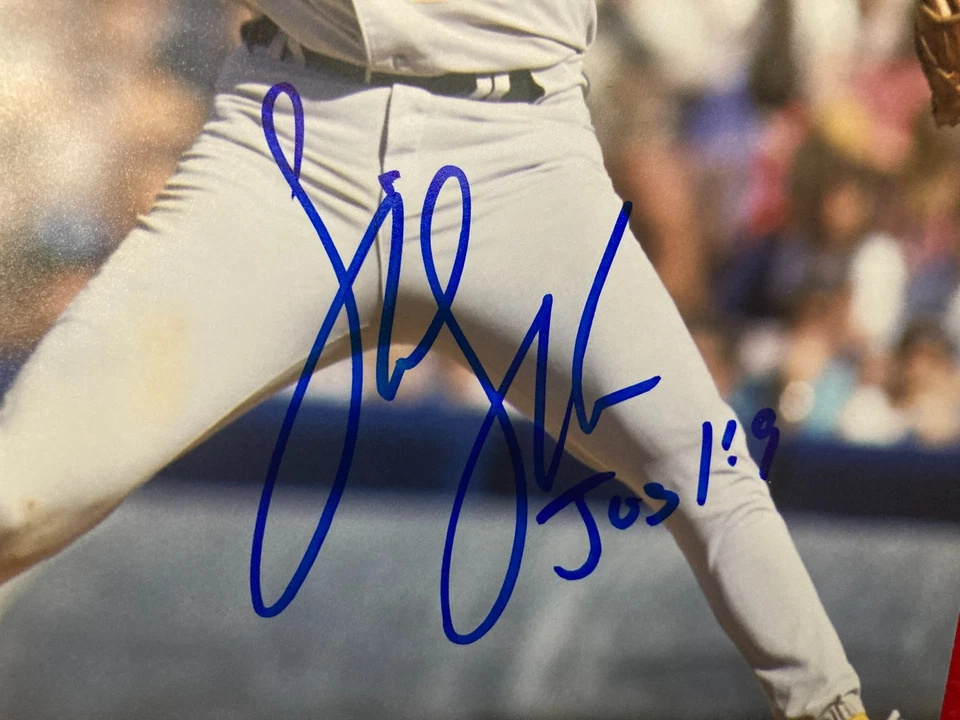 MIKE MOORE Oakland A's Athletics SIGNED Autographed 8x10 Photo 1989 WSC All Star - Image 2 of 4