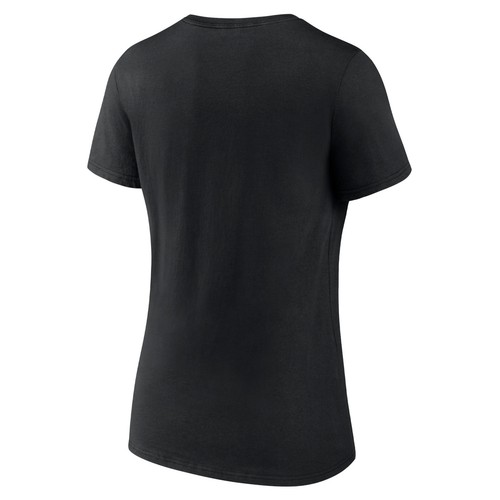 Women's Black Texas Tech Red Raiders Team Logo V-Neck T-Shirt - Bild 3 von 3