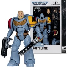 McFarlane - Warhammer 40K - Space Wolves - 7" Grey Hunter Action Figure New Toy