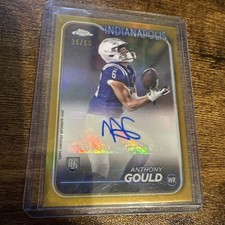 2024 Topps Chrome Anthony Gould /50 Auto