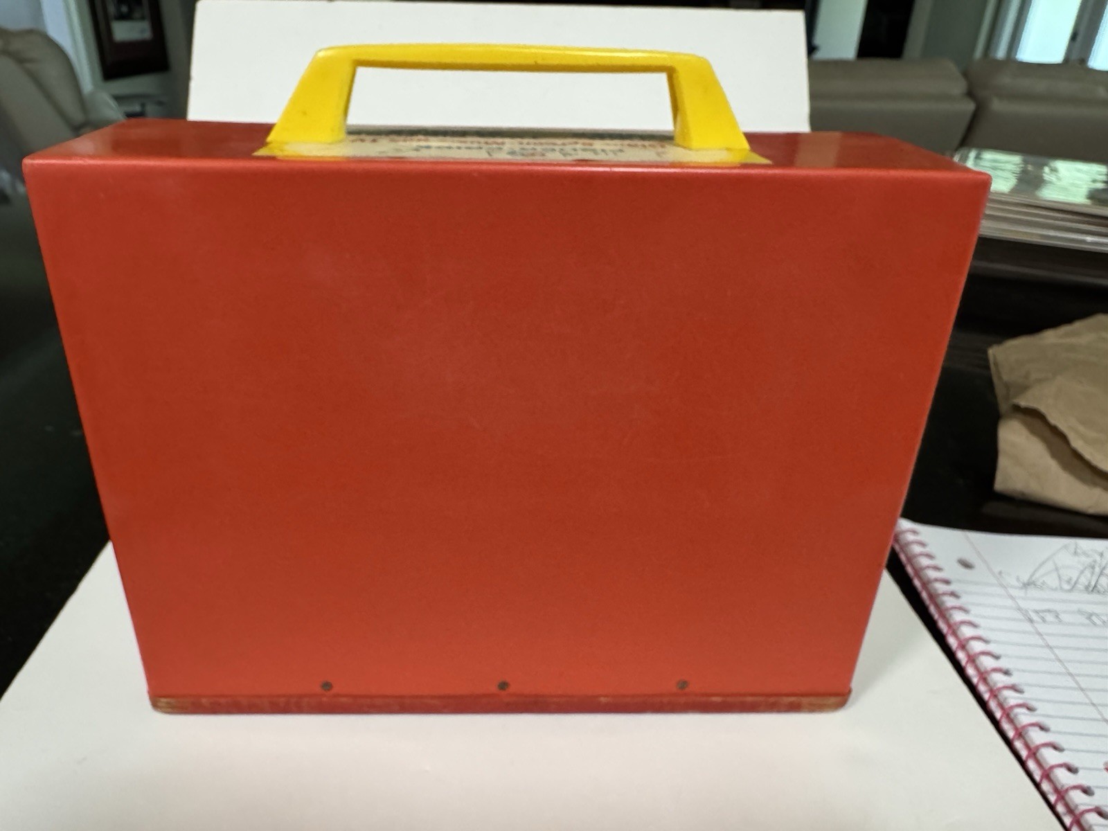 Vintage Fisher Price Giant Screen Music Box Tv #114