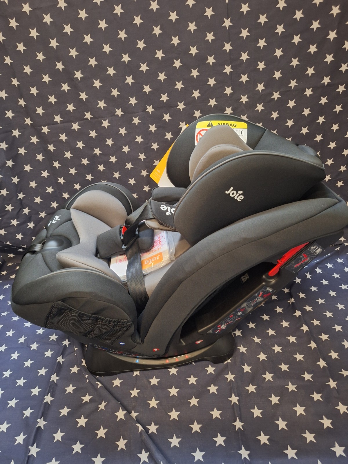 Joie Stages Gruppo 0+/1/2 Seggiolino Auto, Carbone 0mths -7 Anni Circa Prezzo di listino £100 foto 4
