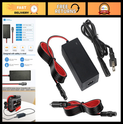 14V Power Adapter for NOCO Genius Boost Jump Starter, XGC4 Charger & Cable