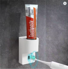 Wall-Mount Automatic Toothpaste Dispenser Sensor USB Rechargeable 4-Stage