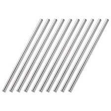 5mm(0.2) x100mm(3.94) 304 Stainless Steel Round Rod, Metal Solid Shaft Rods