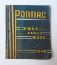 1933 - 1940 Pontiac Parts Book Catalog All Models Original Gm 1933 - 1940 Pontiac Parts Book Catalog All Models Original Gm